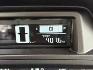 貸出、返却と袋田の滝までの往復で407.6km走りました